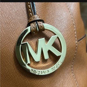 Leather Michael Kors Too Handle Tote